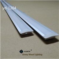 10set/lot embedded led channel ,led bar light housing , aluminium profile for led strip, 12mm PCB board YD-1204-F