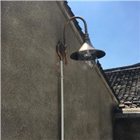 Metal European Vintage Horn Outdoor Wall Lamps Industrial Villa waterproof Landscape Outside Corridor Hallway Wall Sconces