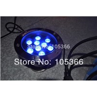 IP68 stainless steel 304 9x3w, 3in1 RGB LED underwater lights (LUG-UWL9*3W-RGB-DC 3in1)