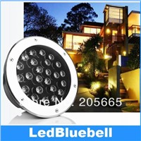 High Power LED Chip 24w led underground light Waterproof IP67 AC90~260V LED Floor Lamp Outdoor