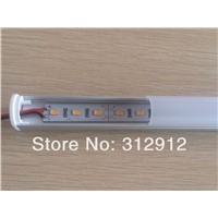 1m long 5630 led rigid bar light;U type,with milky PC cover;DC12V input;60leds per meter;30W