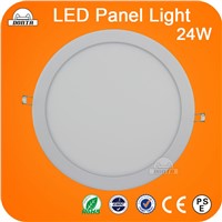 Slim 24W Round LED Panel Lights Aluminum Die Casting Panel Light Cold white warm white Warranty 2yeas CE RoHS