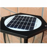 Vintage 7 LED Solar Powered Wall Lamp Outdoor Home/Garden Landscape Gutter Fence Yard Pathway Environmental Care Solar Wall Lamp