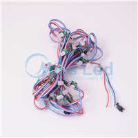 Freeshipping 50pcs T1515 Square UCS1903 IC Non-waterproof  LED pixel Node String modules Addressable RGB Color DC5V with wire
