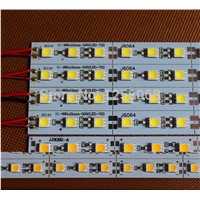 Wholesale 12Vdc 24v dc  72 * SMD 5050 led Bar 100cm hard LED Strip channel lamp led strip light  50m/lot