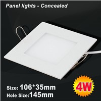 Dimmable Led Panel Light 4W 400LM 220V 105mm Dim panel Project lamp 3 Years warranty