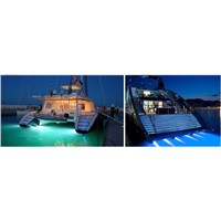 Cree 9X3W 27W  Underwater Lights LED Marine Light Underwater Boat Light  blue color