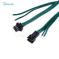 Wholesale 100pcs 12mm  WS2811 Led pixel Module Green Wire, 2811 IC , waterproof IP68 RGB Dream color Addressable ,DC5v input