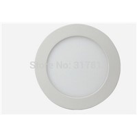 cheapest Factory sell 6W LED Panel light  30 pcs/lot  Warm white Cold white SMD2835 CE,ROHS With DHL Free freight