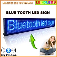 Ultra Brightness Blue color Led Display Sign Board Program by Bluetooth or U disk