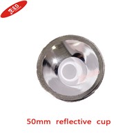 10PCS 50mm Round 10W Reflection cup for LED 10W/20W High power chips And COB LED