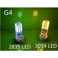 Led g4 lamp luminous for dc 12v ac12v light source led lighting beads bright g4 bulb light source G4 car light