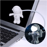 New Astronaut Spaceman  LED Adjustable USB Night Light USB Gadgets for Computer PC Lamp