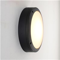 Modern outdoor wall  light Waterproof IP54 Porch Aluminum wall lamp for home garden decoration  round sconce  fixture 1116