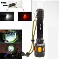 Portable Flash Light CREE XML T6 2000LM 5 Modes LED rechargeable Flashlight Torch Spotlight Lantern For Hunting Camping