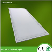 5pcs/lot 60*120cm 24*48 inch 10mm led  panel light ,72W led  integrated ceiling panel light ,pendant panel ,flat panel