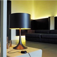 Middel Size Modern Simple Classical Black/ White table light for bedroom Decoration table lamps for living room
