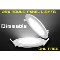 HOT! LED Ceiling Downlight DimmableNatural white/Warm White/Cold White AC110-220V led panel light with driver