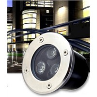 Hot sale 3W LED underground light IP68 Buried recessed floor outdoor lamp Plaza lights AC85-265V CE&amp;amp;amp;ROHS Wholesale price