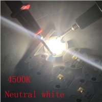 10pcs Cree Xpg 1-5W LED Emitterwhite 6500k neutral white 4500k  Warm White 2800-3000K with 20mm Star PCB DIY Flashlight Bulb