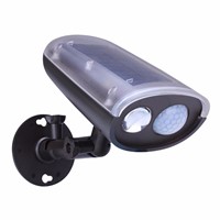 3W LED Solar Lamp Outdoor PIR Motion Sensor Solar Lights Waterproof Garden Emergency Security Spotlight Wall Mount Night Lights