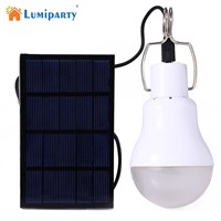 Lumiparty 15w Solar Powered Portable Led Bulb Lamp Solar Energy lamp led lighting solar panel light Energy Solar Camping Light