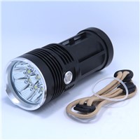 New Brightest LED Flashlight Portable Torch 22000LM Super Bright 11 x XM-L T6 LED Hunting Fishing Flash Light Lamp Torch Lantern
