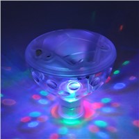 LED Underwater Fountain Light Show Swimming Pool Disco Party Float Spa Bath Pond Lights Waterproof Color Changing Glowing Lamp