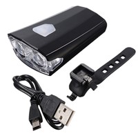 Torch Ultra Bright USB Rechargeable 15 Lumens Front Bike Bicycle Light LA4266 Perfect For Night Cycling Bike Safety Flash Lamp