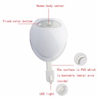 Goeswell Safe Reliable USB LED Toilet Light Lamp 8 colours sensor lights