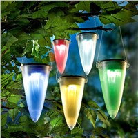 Solar Powered LED Light Tree Hanging Pathway Lawn Landscape Patio Fence Security Lamp for Garden Yard Christmas party Decoration