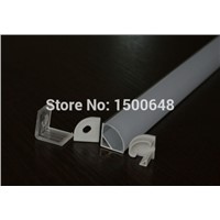 25pcs/lot 1m length LED Aluminum Profile for jewelry counter rigid bar