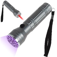Q5 LED + Red Laser LED UV Flashlight Torch 3 in 1 AAA UV Flash Light with Purple Light for Anti-counterfeiting Industry