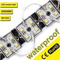 LED Module 5050SMD Blue Yellow White Warm White Green Red 4 Leds High Bright For LED Sign  LED Modules 50pcs/Lot IP65