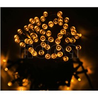 50M 500 LED Solar Powered Wedding Party Xmas Navidad String Fairy Lamps Garden Decoration LED Christimas Solar Garlands EMS C-31