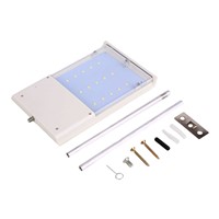 Aluminium 15LEDs solar light Sensor Detection solar led Light-Operated garden light led solar light outdoorDroo Shipping