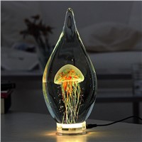 Creative Jellyfish Night Light, Novel, Creative, Simple, Unique Shape Glass Ornaments