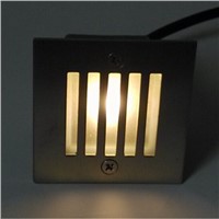 Wholesale price 3W Square Led Corner lamp AC85-265V Cool/Warm White bar/stage/garden floor outdoor Waterproof lighting