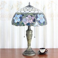 Colorful Glass Vintage table Lamp for bedroom led desk lamp lamparas de mesa