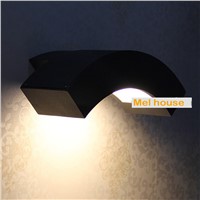 LED porch light industrial led porch lights outdoor lamps LED Waterproof Outdoor Modern Wall Light Mounted Aluminum Wall Lamp