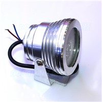 HOT sale silver sheel flat lens 3w 85-265v led underwater lights warm/cool white led pool lights waterproof IP68 super bright