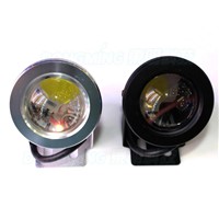 Black cover AC85-265V LED Swimming Pool Light Underwater IP68 10W Cool/Warm white LED Lights Convex Lens fountain pond aquarium