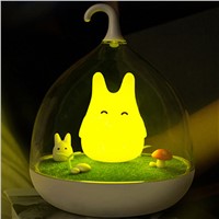 Newest Design Art Decor Portable USB Charge LED Lights Cute Eif Smart Touch Sensor Night Lamp Sleeping Lighting