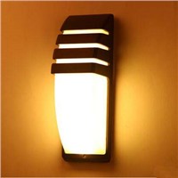 Outdoor Waterproof LED Wall Lamps AC90-260V Aluminum Courtyard Garden Porch Corridor Lights retro wall lamp