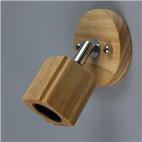 Modern wall lamp wood LED mirror front lamp The Restaurant coffee shops living background wall decorating light fixture