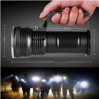 1 PC Outdoor Camping Fishing Flashlight  XM-L 3000LM 3-mode Police Tactical LED Flashlight Torch Handheld Lamp VEM51 P50