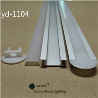 5-30 pcs/lot  led aluminium profile ,embedded led channel for 11mm PCB board  led bar light,YD-1104