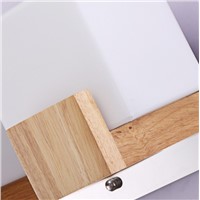 Solid wood wall light bedroom lamp bedside lamp modern minimalist aisle corridor entrance staircase wall sconce
