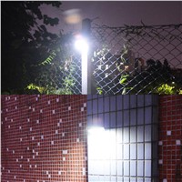 16LEDS 260LM Microwave Radar Motion Sensor LED Solar Light Waterproof IP65 Street Lamp Outdoor Wall Security Spot Lighting