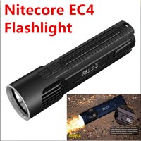 NITECORE EC4 Cree XM-L2 U2 LED flashlight 1000 lumens Search Rescue Portable torch Die-cast Torch